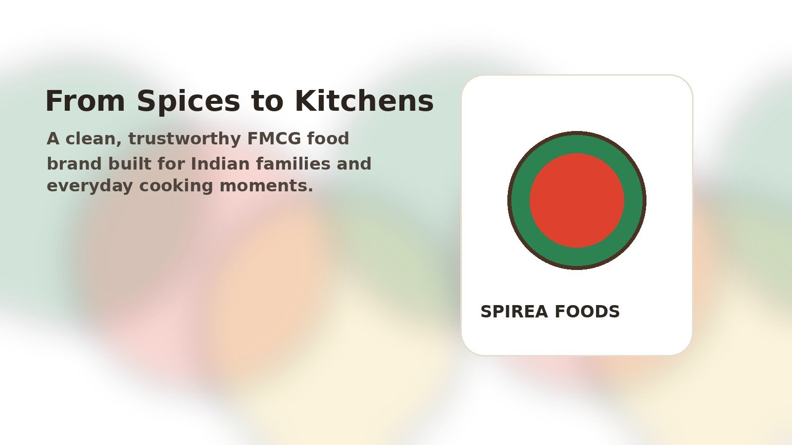 About Spirea Foods